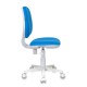 Кресло детское Бюрократ CH-W213/TW-55 ткань голубой