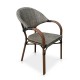 Кресло Afina C029-TX коричневый/серый