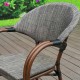 Кресло Afina C029-TX коричневый/серый