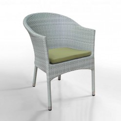 Кресло Afina WS2907W белый/зеленый
