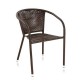 Кресло Afina Y137B-W51 коричневый