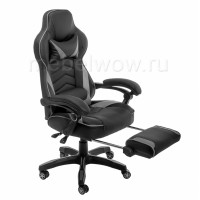 Кресло компьютерное Woodville Stimul экокожа черный/серый