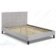 Кровать двуспальная Woodville Veronika 160х200 серый