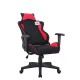 Кресло игровое Brabix GT Racer GM-101 ткань черный/красный