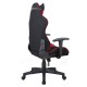 Кресло игровое Brabix GT Racer GM-101 ткань черный/красный