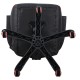 Кресло игровое Brabix Nitro GM-001 экокожа/ткань черный/красный