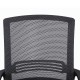 Кресло оператора Brabix Daily MG-317 ткань/сетка черный