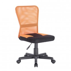 Кресло оператора Brabix Smart MG-313 ткань/сетка черный/оранжевый