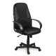 Кресло руководителя Brabix City EX-512 экокожа/ткань TW черный