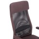 Кресло руководителя Brabix Flight EX-540 ткань/сетка светло-коричневый
