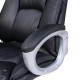 Кресло руководителя Brabix Grand EX-500 кожа черный