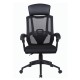 Кресло руководителя Brabix Nexus ER-401 экокожа/ткань/сетка черный