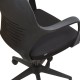 Кресло руководителя Brabix PREMIUM Galaxy EX-519 ткань черный/фиолетовый