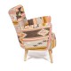 Кресло Secret De Maison ALBA коричневый/бежевый