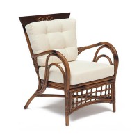 Кресло Secret De Maison Kavanto коричневый/белый