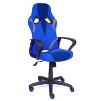 Кресло геймерское TetChair RUNNER ткань синий