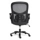 Кресло руководителя TetChair BIG-1 сетка/рециклированная кожа черный