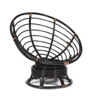 Кресло-качалка TetChair PAPASAN w 23/01 B черно-коричневый