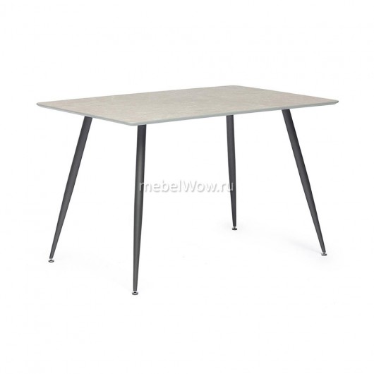 Стол обеденный TetChair DARWIN mod. 5043 черный/серый