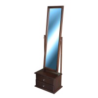 Зеркало напольное Мебелик Селена коричневый