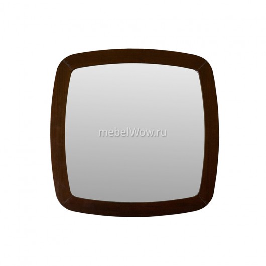 Зеркало настенное Мебелик BeautyStyle 6 темно-коричневый