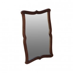 Зеркало настенное Мебелик Берже 23 темно-коричневый