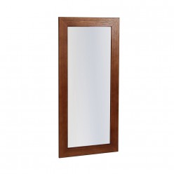 Зеркало настенное Мебелик Берже 24-105 темно-коричневый