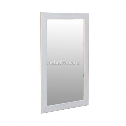 Зеркало настенное Мебелик Берже 24-90 белый ясень
