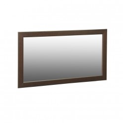 Зеркало настенное Мебелик Васко В 61Н темно-коричневый/патина