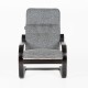 Кресло для отдыха Мебелик Сайма венге/серый