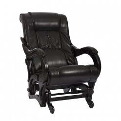 Кресло-глайдер Мебелик модель 78 Real Lite венге/темно-коричневый