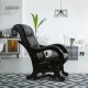 Кресло-глайдер Мебелик модель 78 Real Lite венге/темно-коричневый