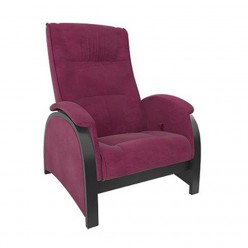 Кресло-глайдер Мебелик модель Balance-2 венге/фиолетовый