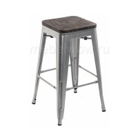 Стул барный Woodville Tolix Bar wood CColl T-2103B-26 алюмний/коричневый