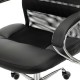 Кресло руководителя Бюрократ CH-608SL/BLACK сетка/ткань/экокожа черный