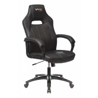 Кресло игровое Бюрократ VIKING 2 AERO BLACK EDITION экокожа/ткань черный