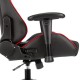 Кресло игровое Бюрократ VIKING 4 AERO RED экокожа/ткань черный/красный