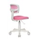 Кресло детское Бюрократ CH-W299/PK/TW-13A сетка/ткань розовый