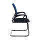 Кресло посетителя Бюрократ CH-695N-AV/BL/TW-11 сетка/ткань синий/черный