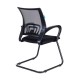Кресло посетителя Бюрократ CH-695N-AV/DG/TW-11 сетка/ткань серый/черный