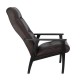 Кресло для отдыха Leset Remix экокожа венге/темно-коричневый