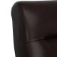 Кресло для отдыха Leset Remix экокожа венге/темно-коричневый