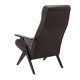 Кресло для отдыха Leset Tinto релакс экокожа венге/темно-коричневый