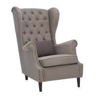 Кресло для отдыха Leset Винтаж серый/темно-серый