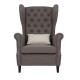 Кресло для отдыха Leset Винтаж темно-серый/бежевый
