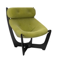 Кресло для отдыха Комфорт Модель 11 венге/зеленый