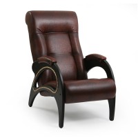 Кресло для отдыха Комфорт Модель 41 исп.1 венге/темно-коричневый