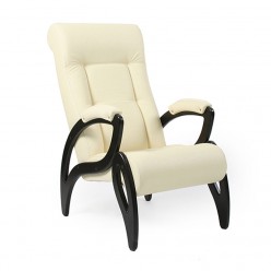 Кресло для отдыха Комфорт Модель 51 экокожа венге/бежевый