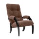 Кресло для отдыха Комфорт Модель 61 венге/темно-коричневый