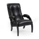 Кресло для отдыха Комфорт Модель 61 венге/черный